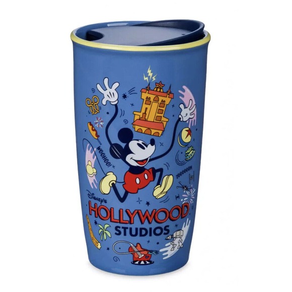 🔥 DISNEY PARKS Disneyland DCA WDW MICKEY Minnie PORCELAIN STARBUCKS TUMBLER NEW - Picture 5 of 16